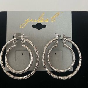 Silver Hoop Earrings